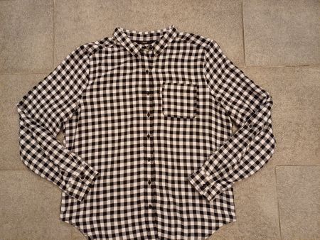 Sehr weiche, angenehme, karierte Bluse Gr.40