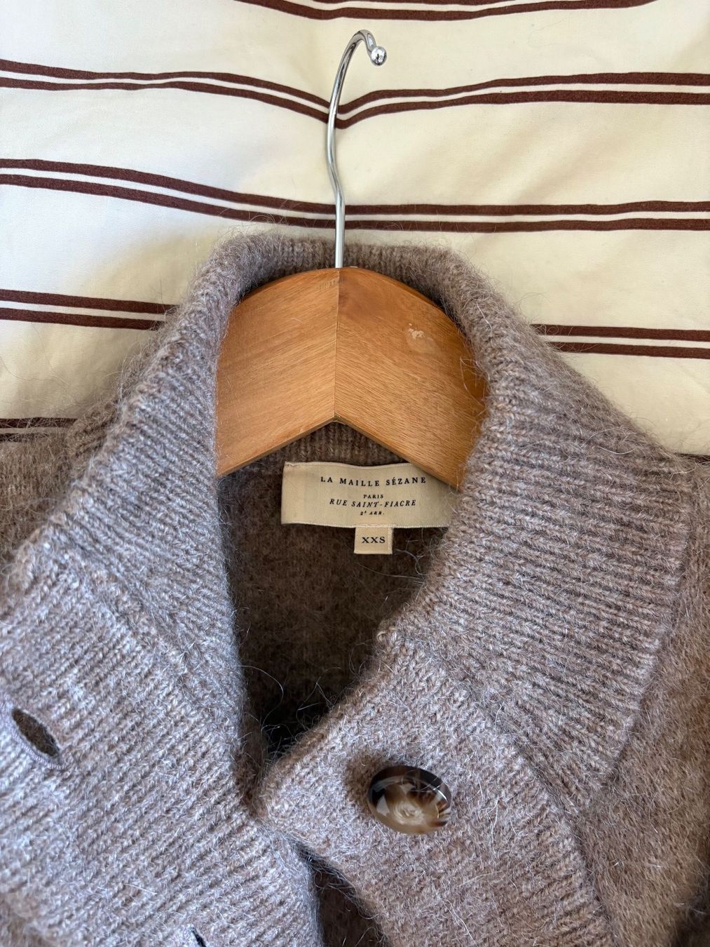 Sezane Gilet & Giacche senza maniche: Mohair Weste von Sézane – Nuovo (secondo la descrizione) da Wallisellen venduto da lin_v 2