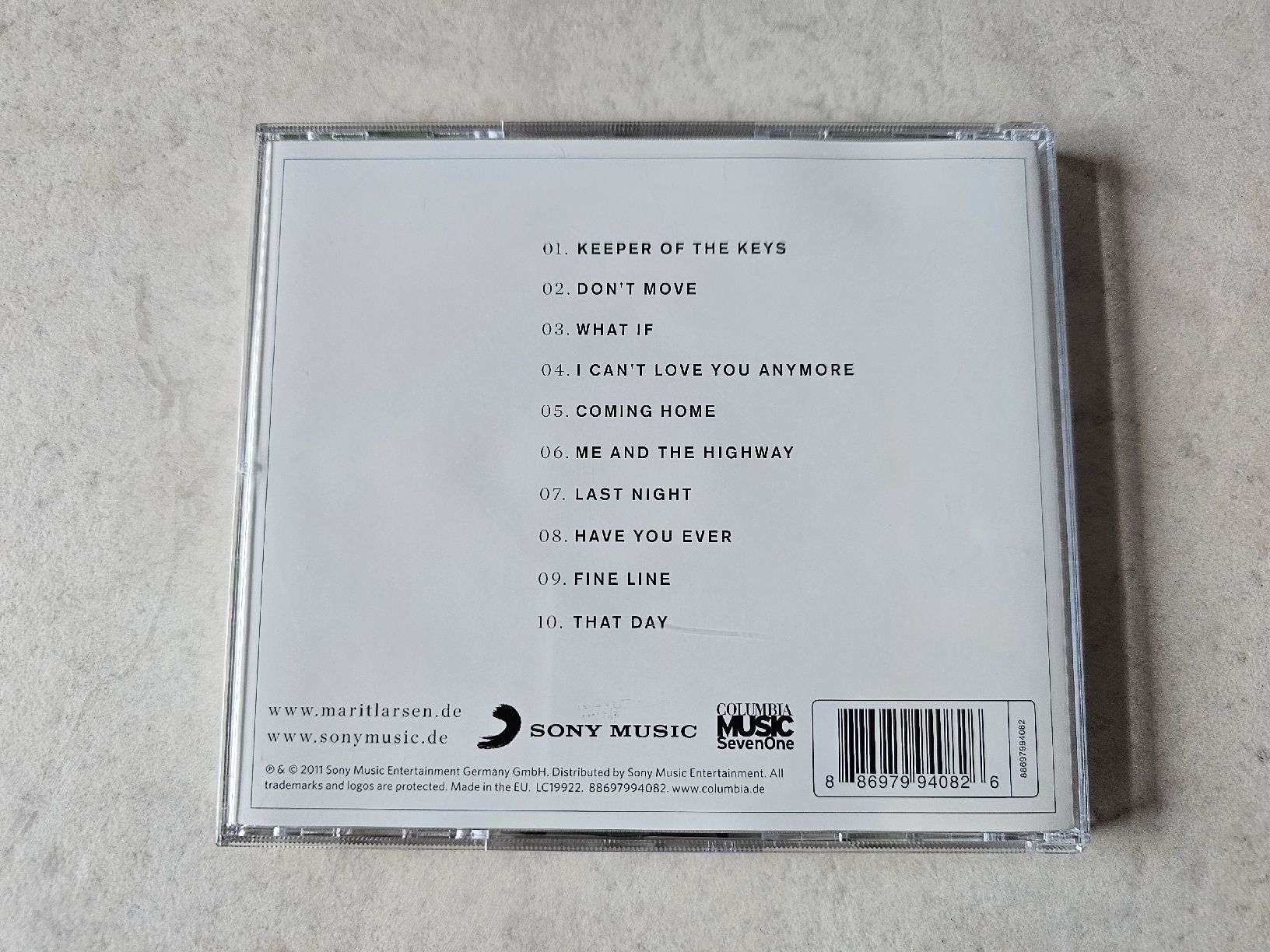 CD: Marit Larsen  -  Spark – Usato da Schneisingen venduto da backstore24 1