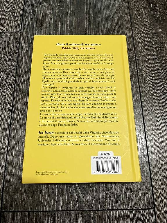 Livres: libro "Io sono Ava" – D'occasion à Gordola par tan_rv2x 1