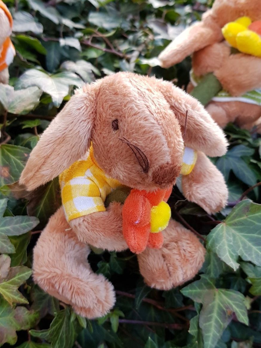 Tutte le decorazioni: FRÜHLINGS - DEKO - 3 Plüschhasen – Usato da Nottwil venduto da echtMOMO 7