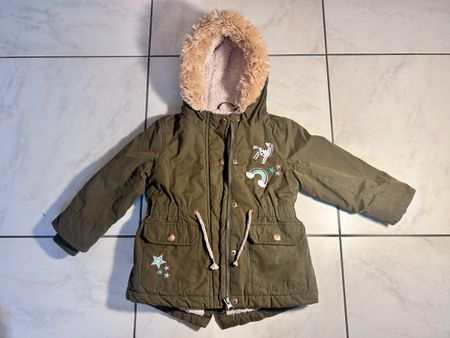 Mädchen jacke Gr. 92 - parka style