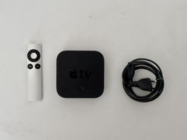 Apple TV (A1378) + Fernbedienung + Stromkabel