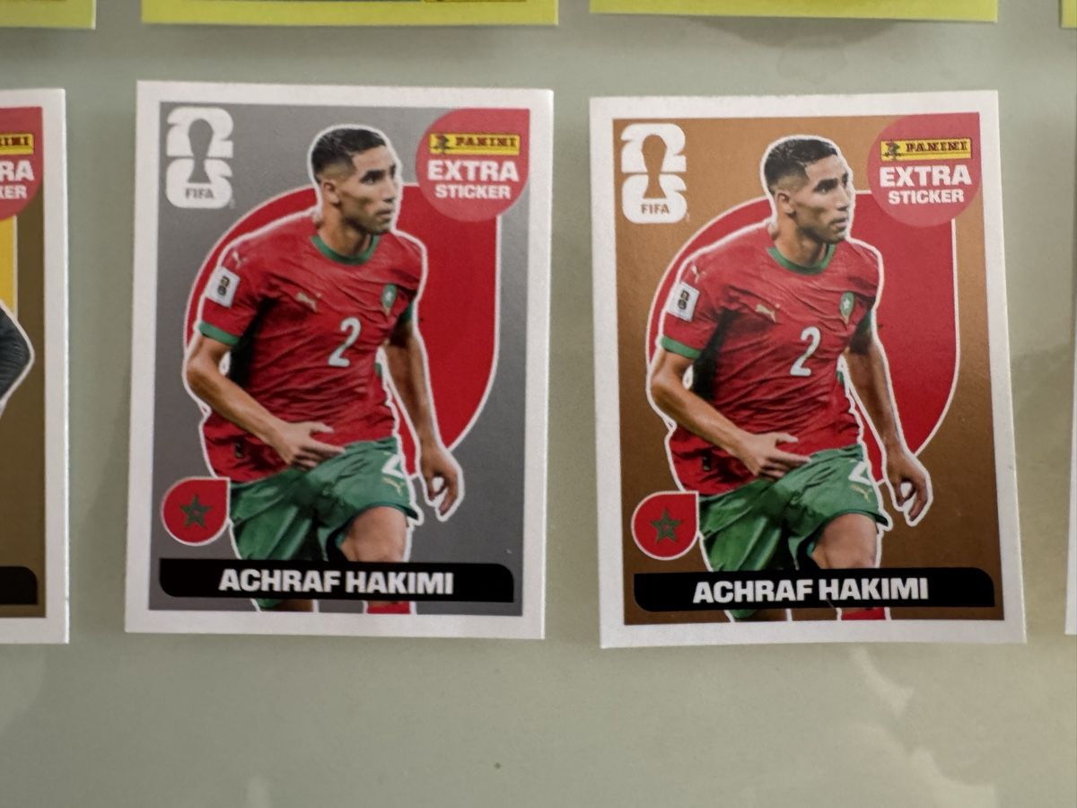 Panini Sammelbilder & Trading cards: Panini FIFA Extra Sticker Achraf Hakimi Morrocco – Gebraucht aus Ittigen von Spirax00 2