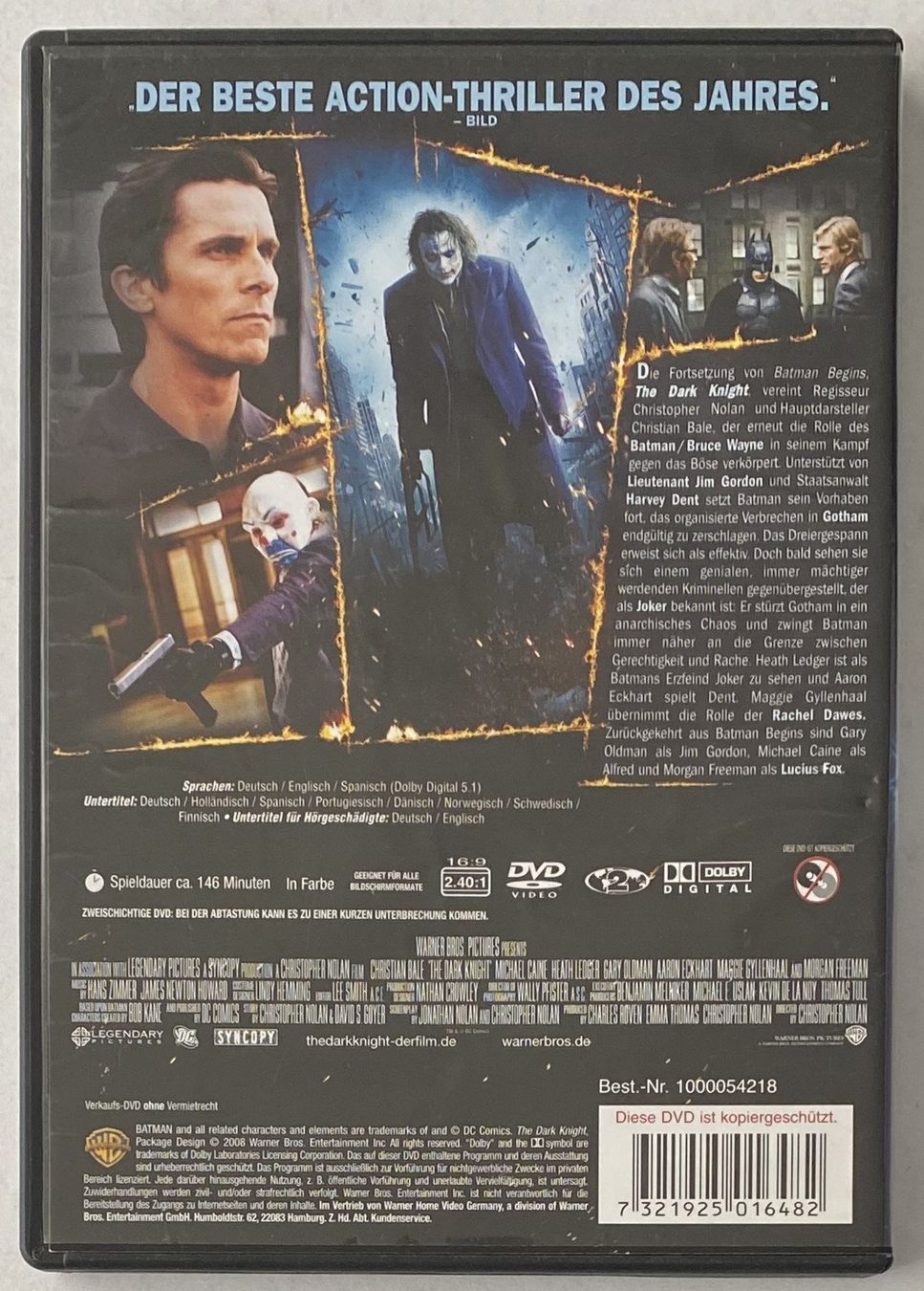 Tutti i DVDs: The Dark Knight – Usato da Flums venduto da Asquillo 1