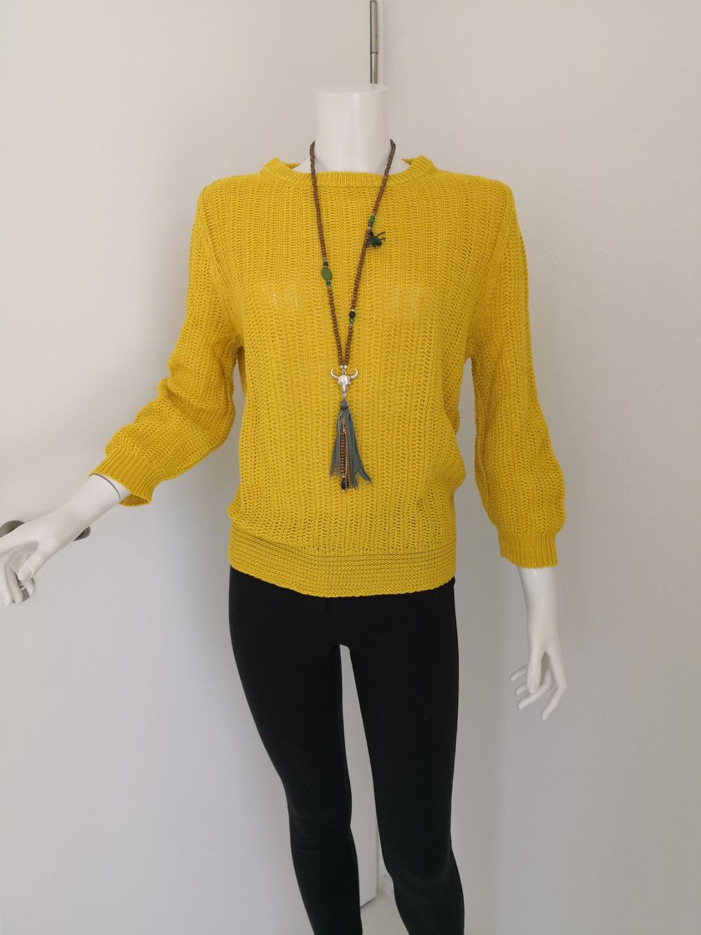 Opus Maglioni & Felpe: 🤩OPUS STRICK-PULLOVER GELB – Usato da Olten venduto da Naja-Twins-Twins 7