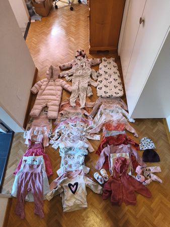 Riesiges Baby-Mädchen Paket Gr. 74/80 (wie neu) & Zewi
