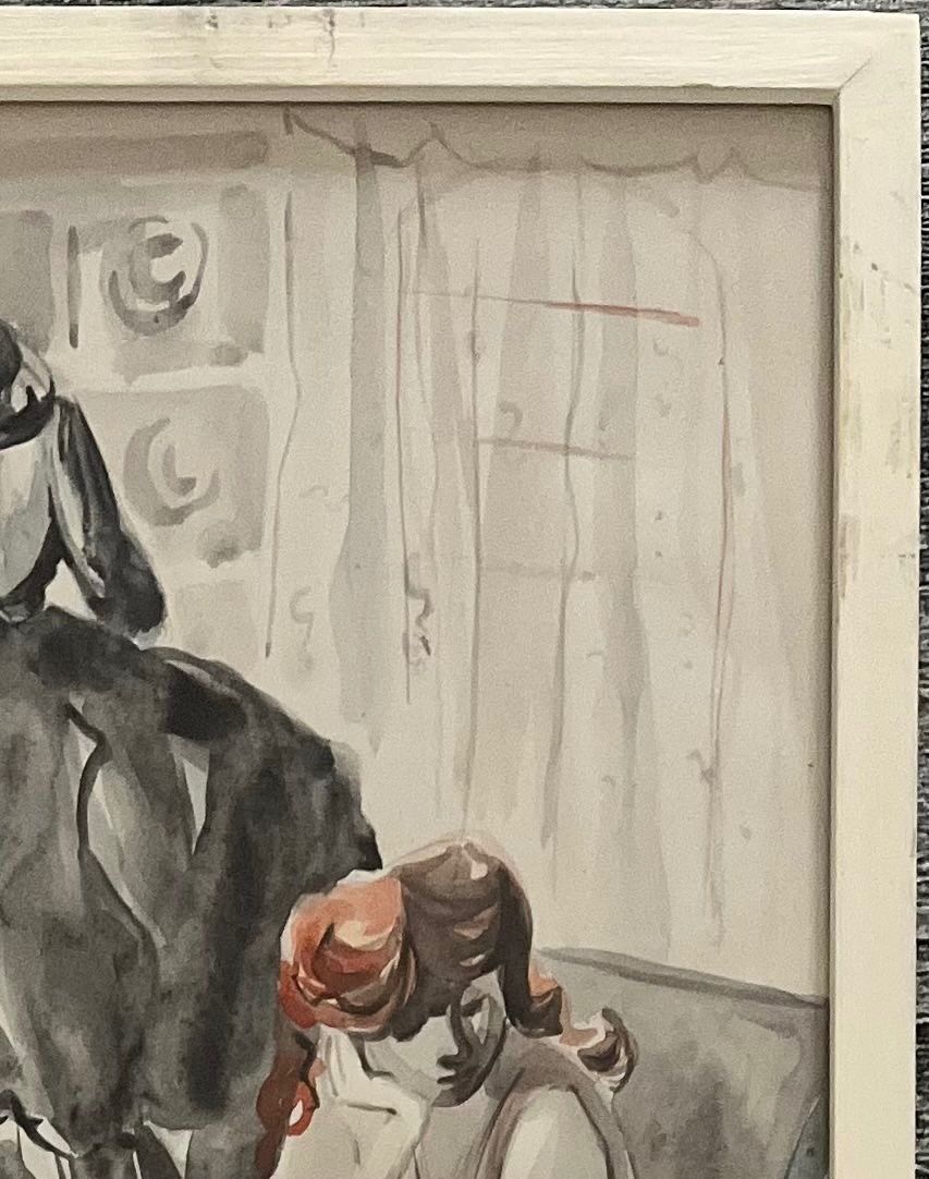 Dipinti: EMIL BAUER AQUARELL MIT NACHLASSSTEMPEPL  MIT RAHMEN – Usato da Gersau venduto da kunst-online 3