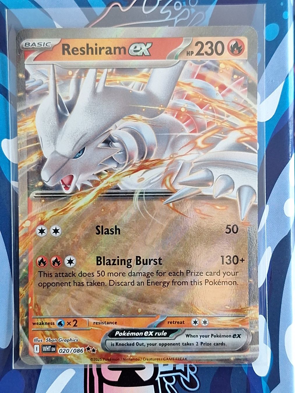 Pokémon Carte collezionabili: Reshiram ex - #14 – Usato da Altstätten SG venduto da GGsGameshop
