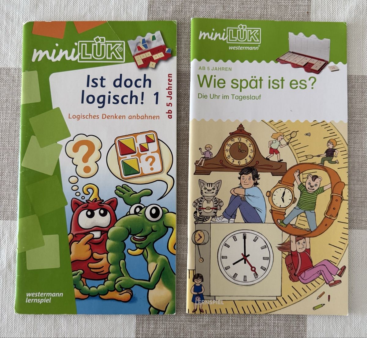 Bücher: Mini LÜK Hefte ab 5 Jahren – Gebraucht aus Birmenstorf AG von Cgugi