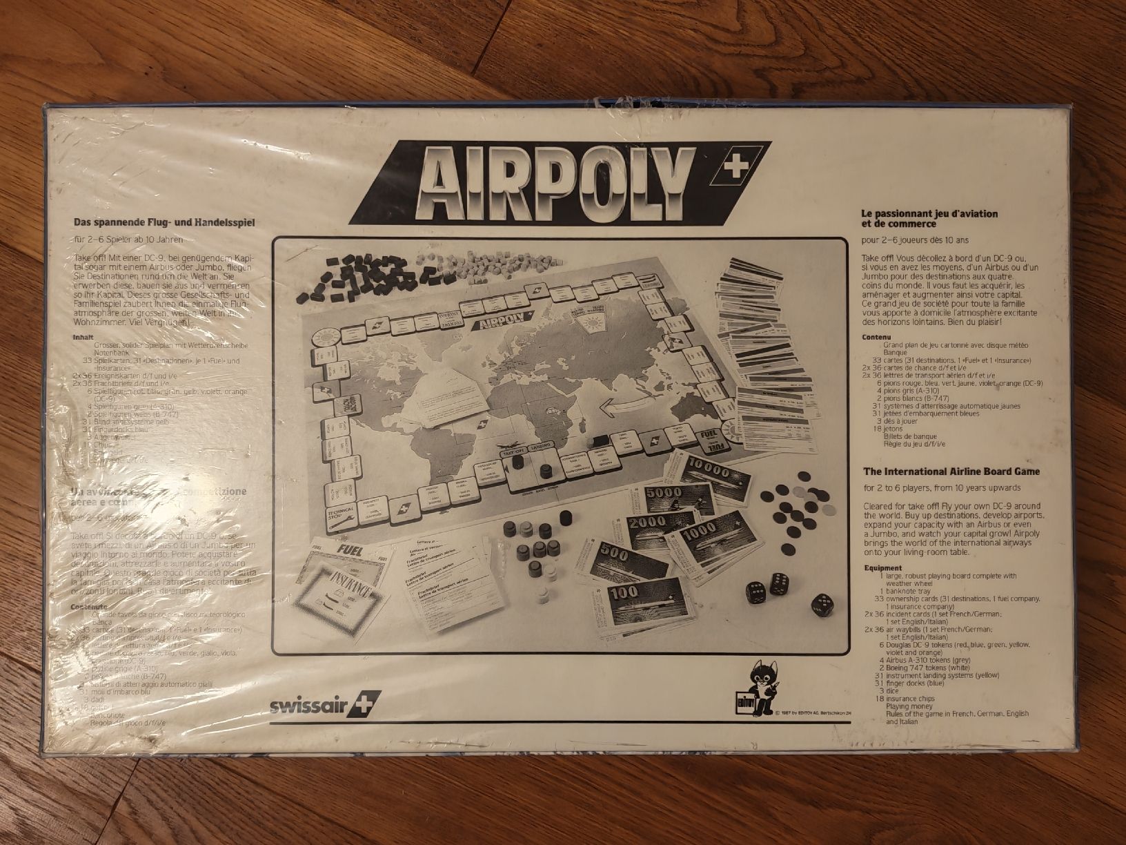 Jeux: Airpoly Swiss Original eingeschweisst – Neuf (Voir description) à Büttenhardt par Lhum28 1