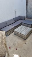Rattan lounge