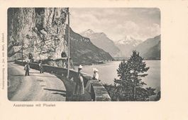 Axenstrasse mit Fluelen UR