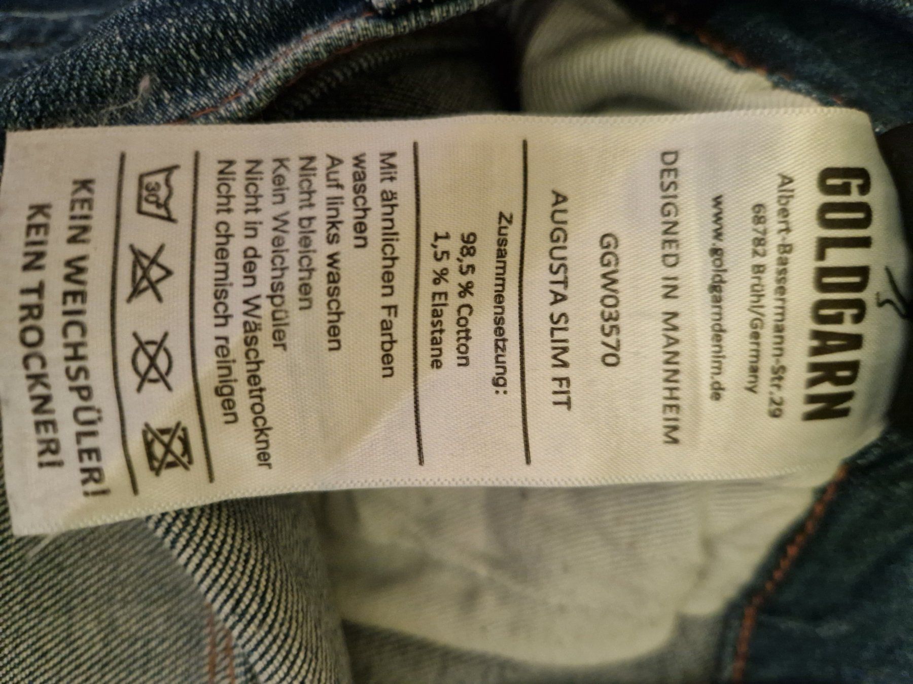 Jeans: GOLDGARN Jeans – Nuovo (secondo la descrizione) da Möhlin venduto da Cloudy73 7
