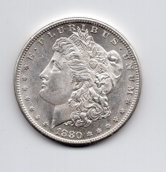 Tutti le monete: (287) USA, one Dollar, 1880 S, Prooflike – Usato da Rüthi (Rheintal) venduto da erdnuessli1 1