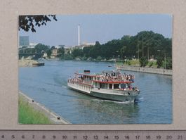 Birsfelden, Schiff, Einfahrt Schleuse, 1985, "Lällekönig"
