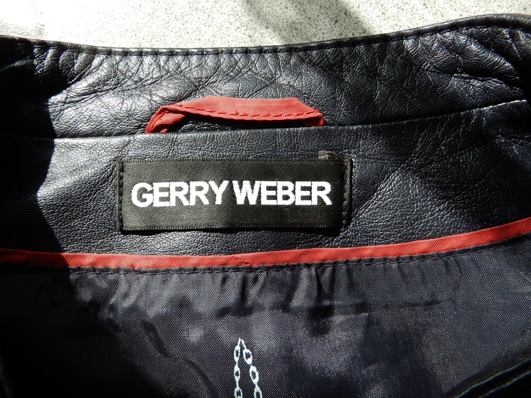 Gerry Weber Jacken: Gerry Weber, Lederjacke dunkelblau, Grösse 42 – Gebraucht aus Burgdorf von Liss 6
