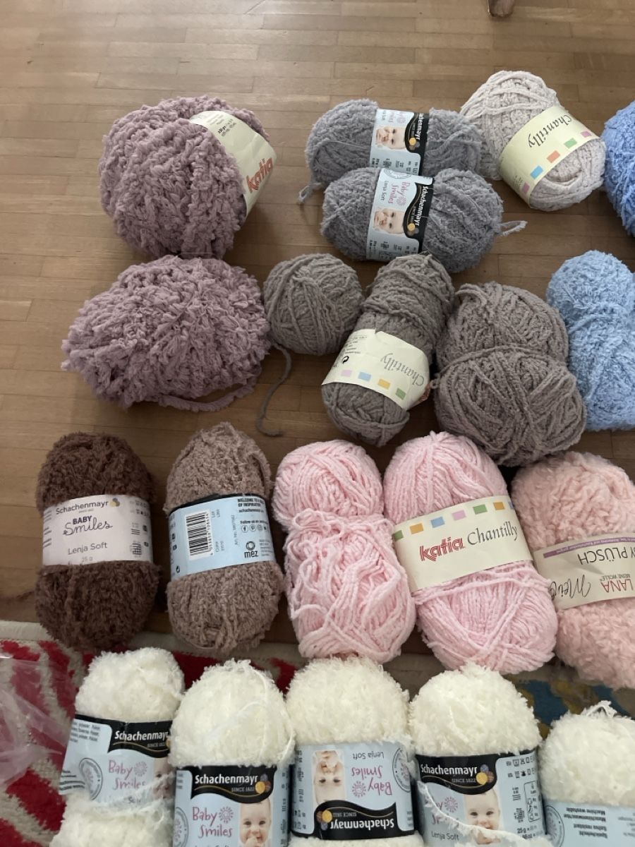 Wolle: Restwolle baby plüsch – Gebraucht aus Dagmersellen von mas_zpx9 3