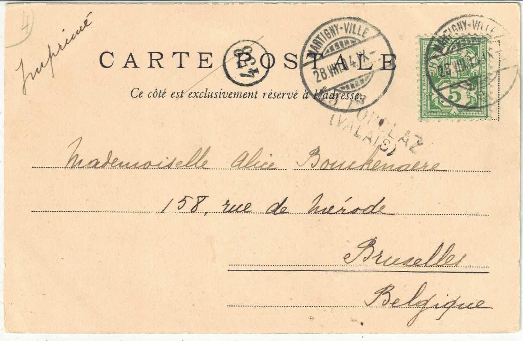 Cartoline postali: Pavillon du Glacier du Trient – Usato da Ettingen venduto da Kartenplanet 1