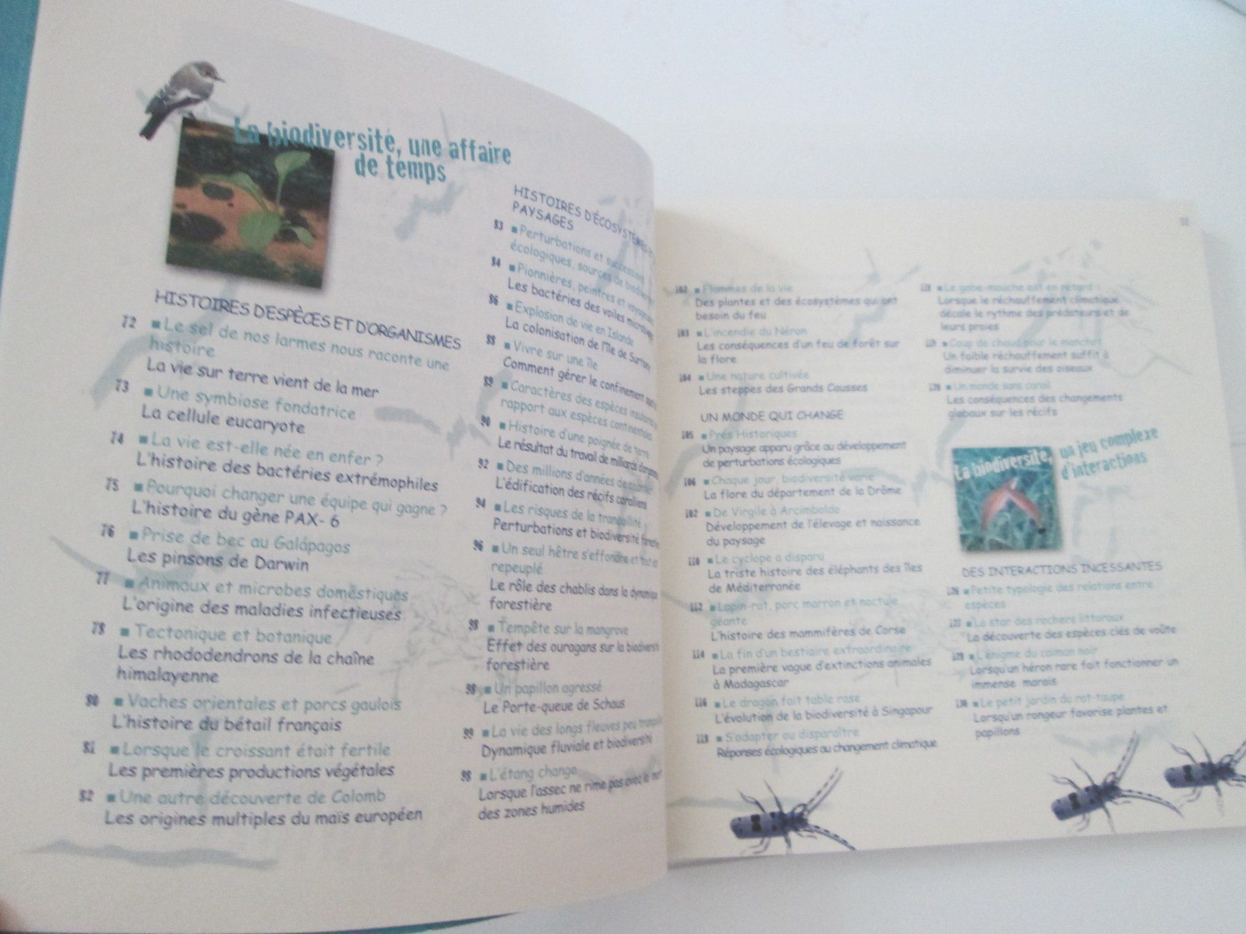 Libri: La Biodiversité à travers des exemples – Usato da Neuchâtel venduto da Dualseele 5