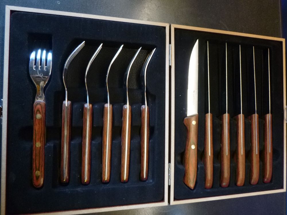 Steakmesser und Gabeln neu Kaufen auf Ricardo