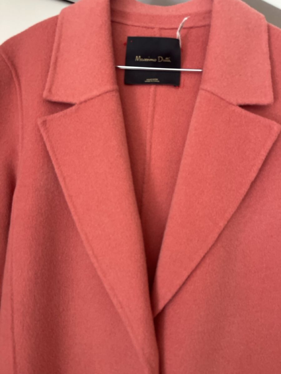 Massimo Dutti Cappotti: Massimo Dutti Mantel Wolle lachsfarben 36 – Usato da Zürich venduto da kleinesgrau 1
