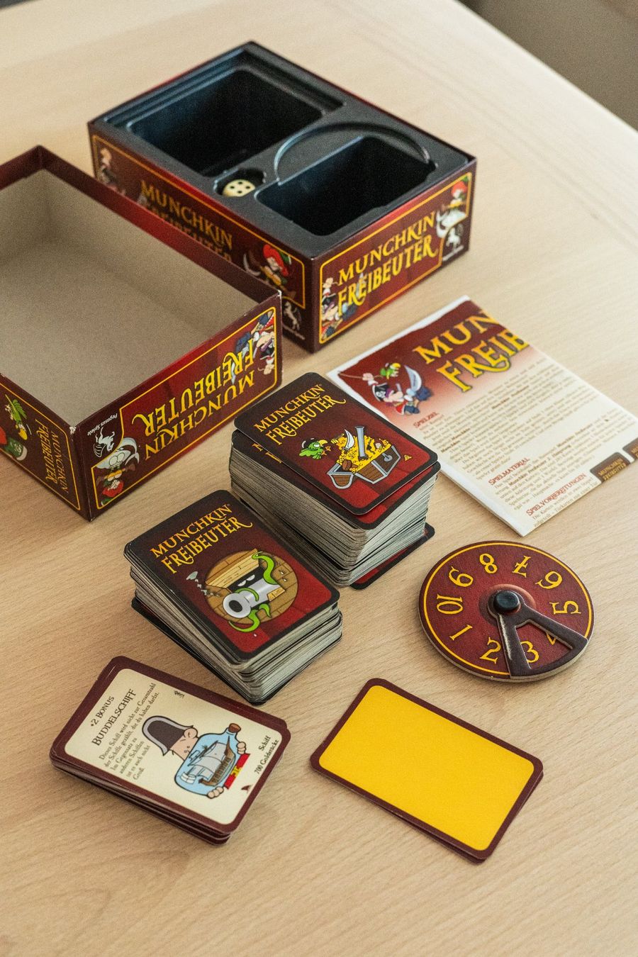 Pegasus Spiele Giochi: Kartenspiel Munchkin Freibeuter + 5 Erweiterungen – Usato da Ostermundigen venduto da jer_5qfg 5