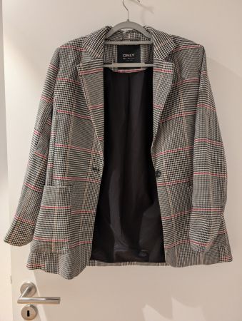 ONLY karierter Blazer Gr. 38