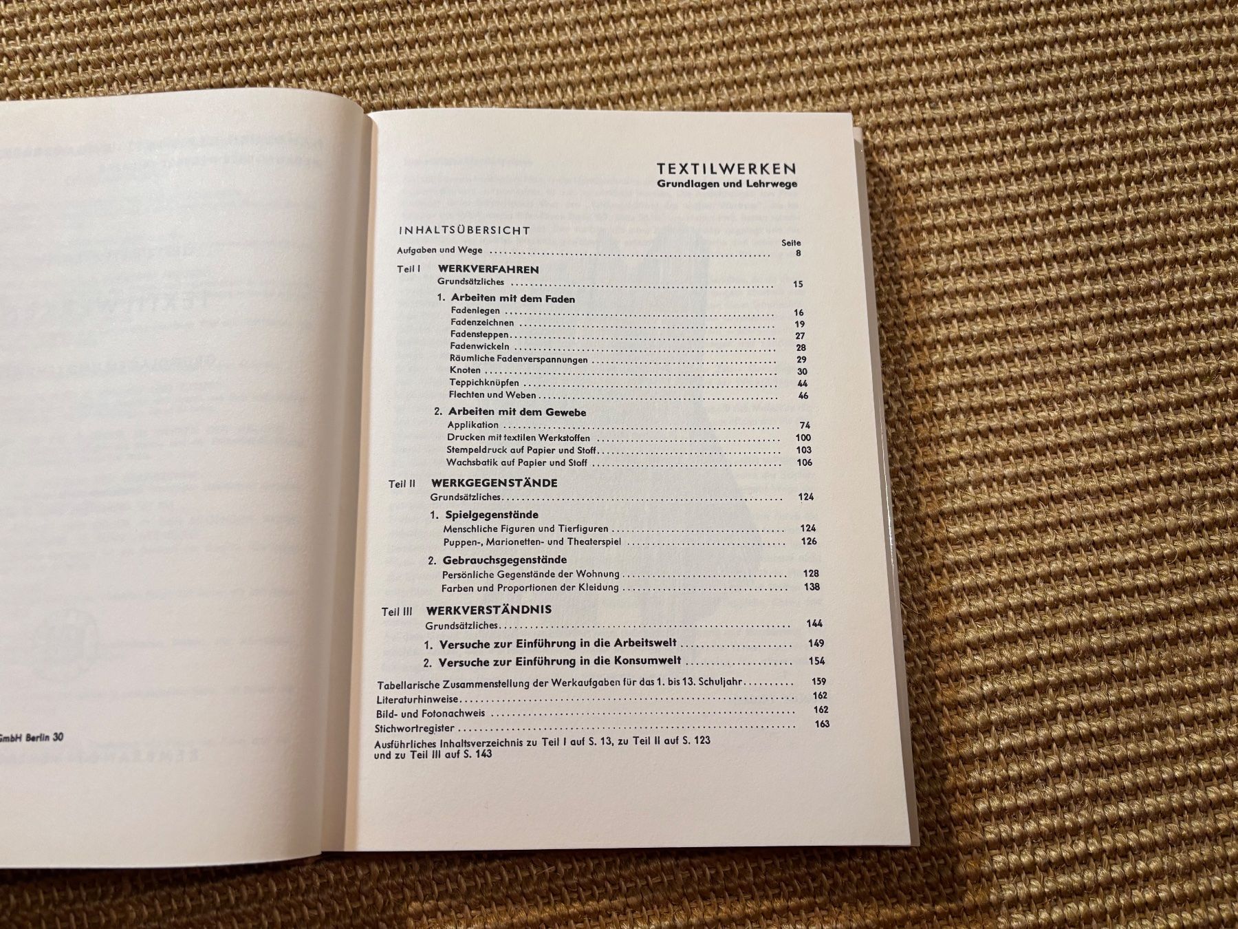 Libri: TEXTILWERKEN / G. MEYER-EHLERS – Usato da Langenthal venduto da Riccardamax 3