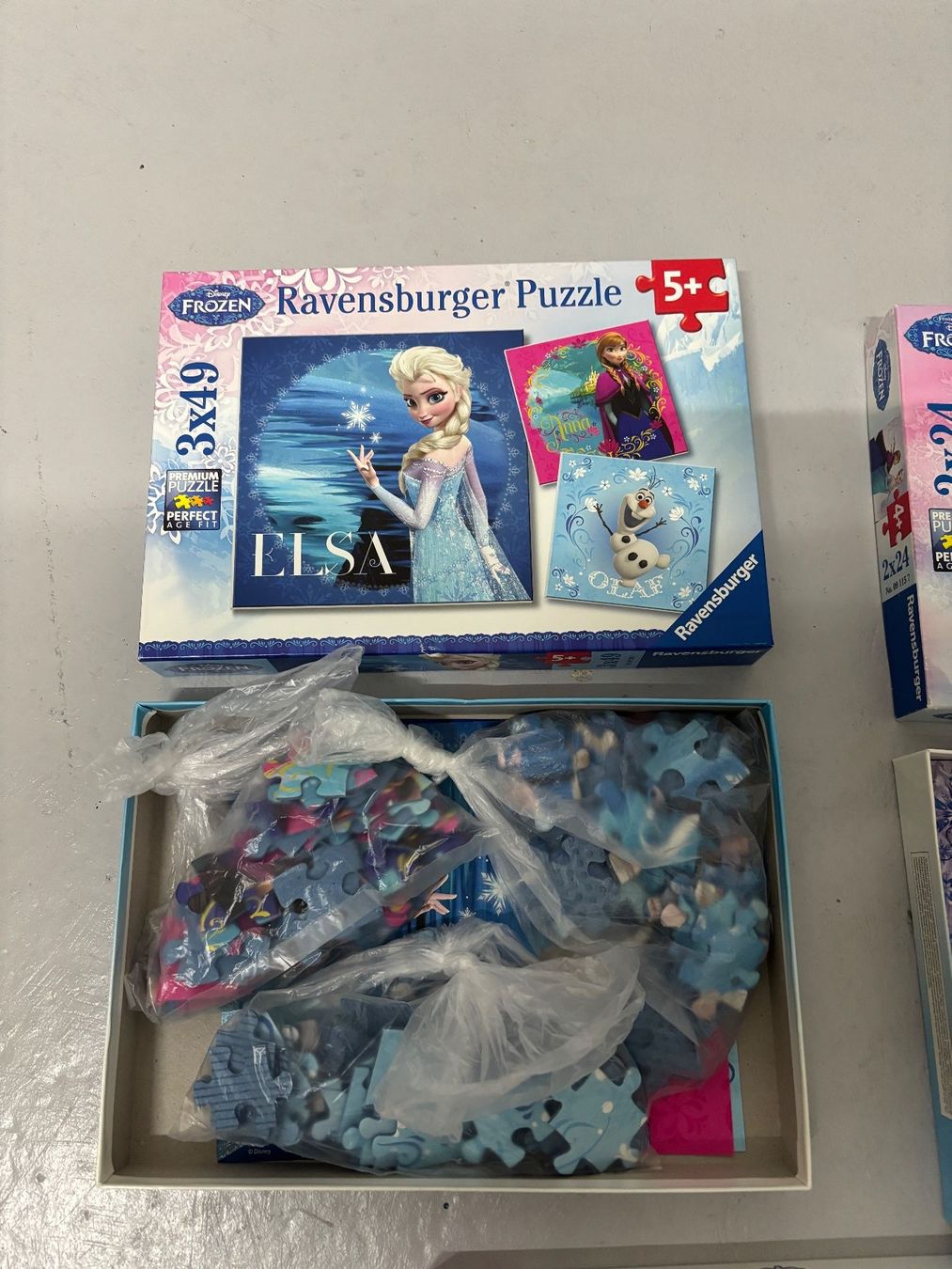 Disney Puzzles: 3x Puzzle: Frozen – Gebraucht aus Seewen SO von Dsc75 1
