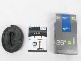 SCHWALBE Fahrradschlauch 26" AV 11A