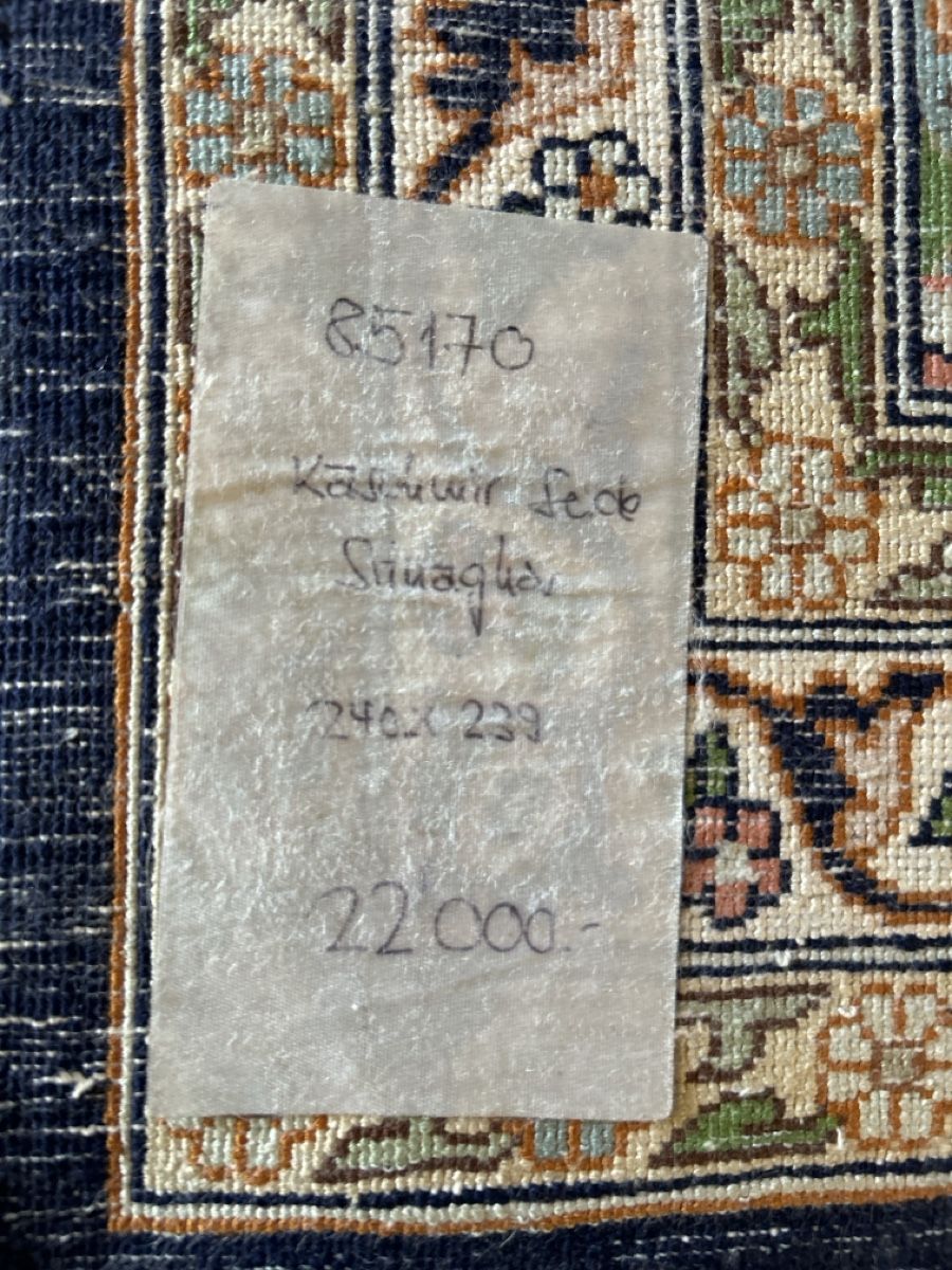 Tappeti: Srinagar Kashmir Seidenteppich 240x239 cm – Usato da Schaffhausen venduto da kat_59s2 1
