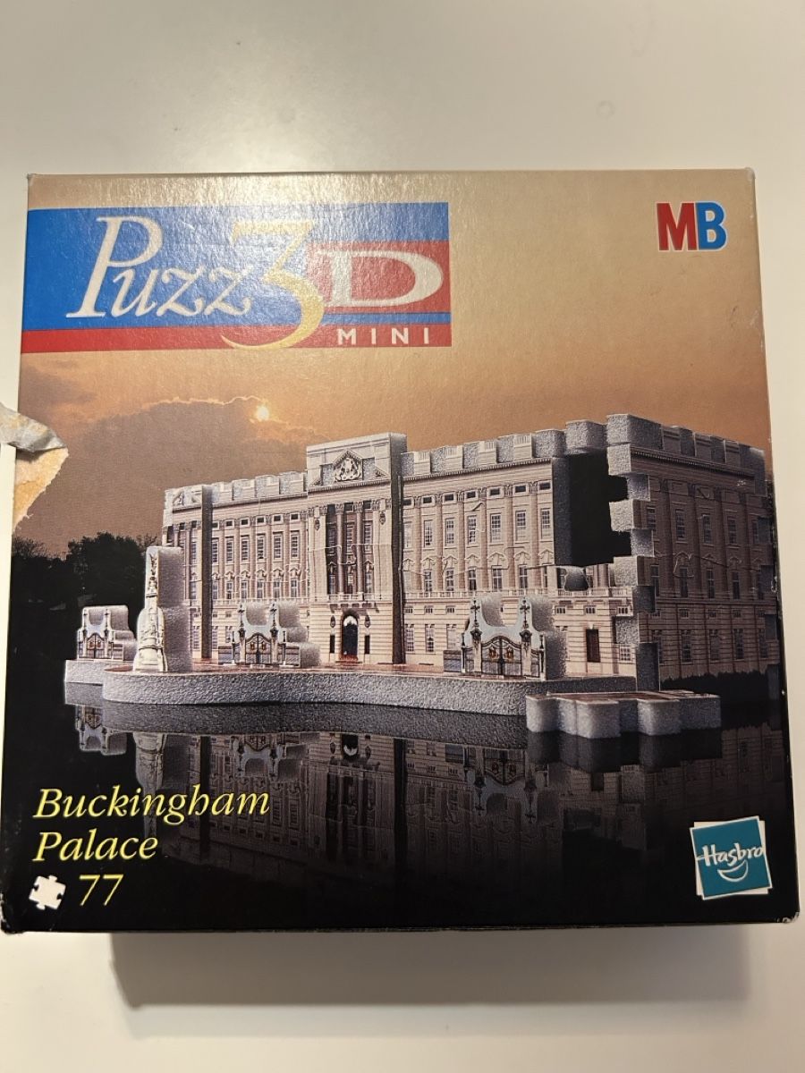 Puzzles: MB Puzz 3D Mini Buckingham Palace – Gebraucht aus Lenzburg von _Vii_