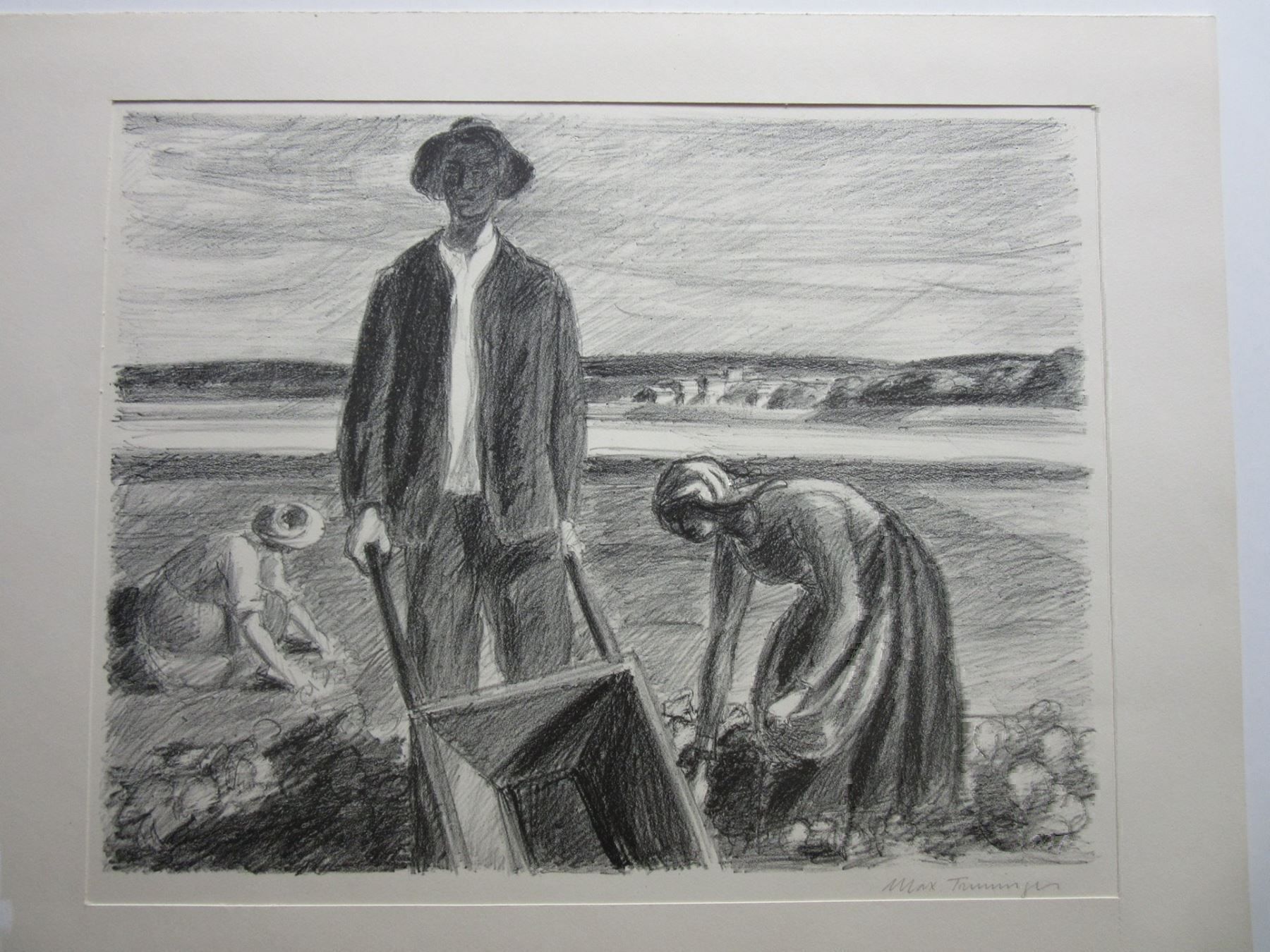 Grafica & Litografie: MAX TRUNINGER LITHOGRAPHIE SIGNIERT – Usato da Gersau venduto da kunst-online