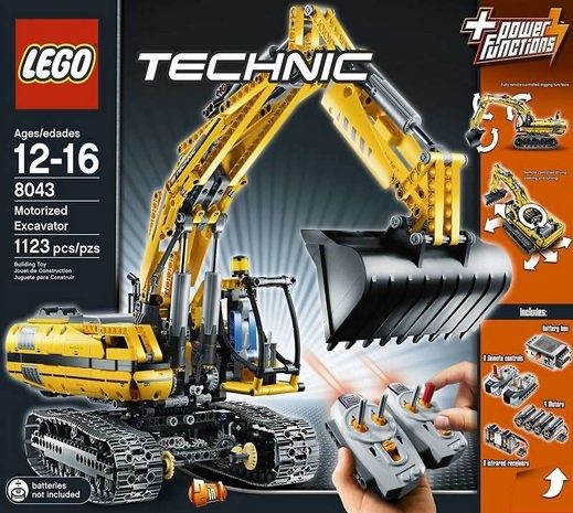 Sticker: Lego Stickerset für Set 8043 – Nuovo e nell'imballaggio originale da Schwenden venduto da Noppenwelt.ch