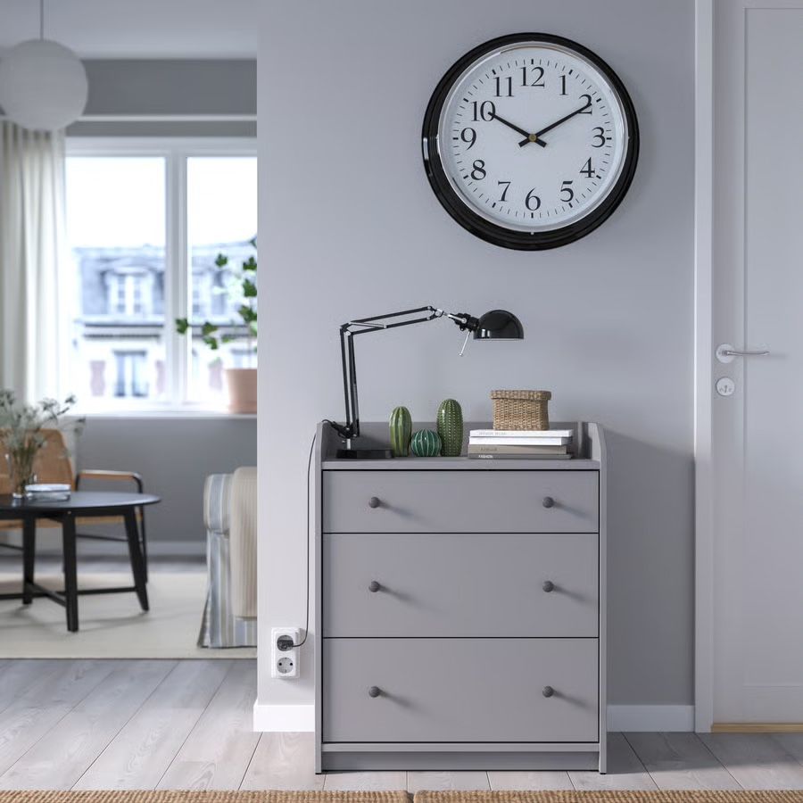 Ikea Stand- & Wanduhren: IKEA Wanduhr BRAVUR – Gebraucht aus Spiegel b. Bern von Haenni8 1