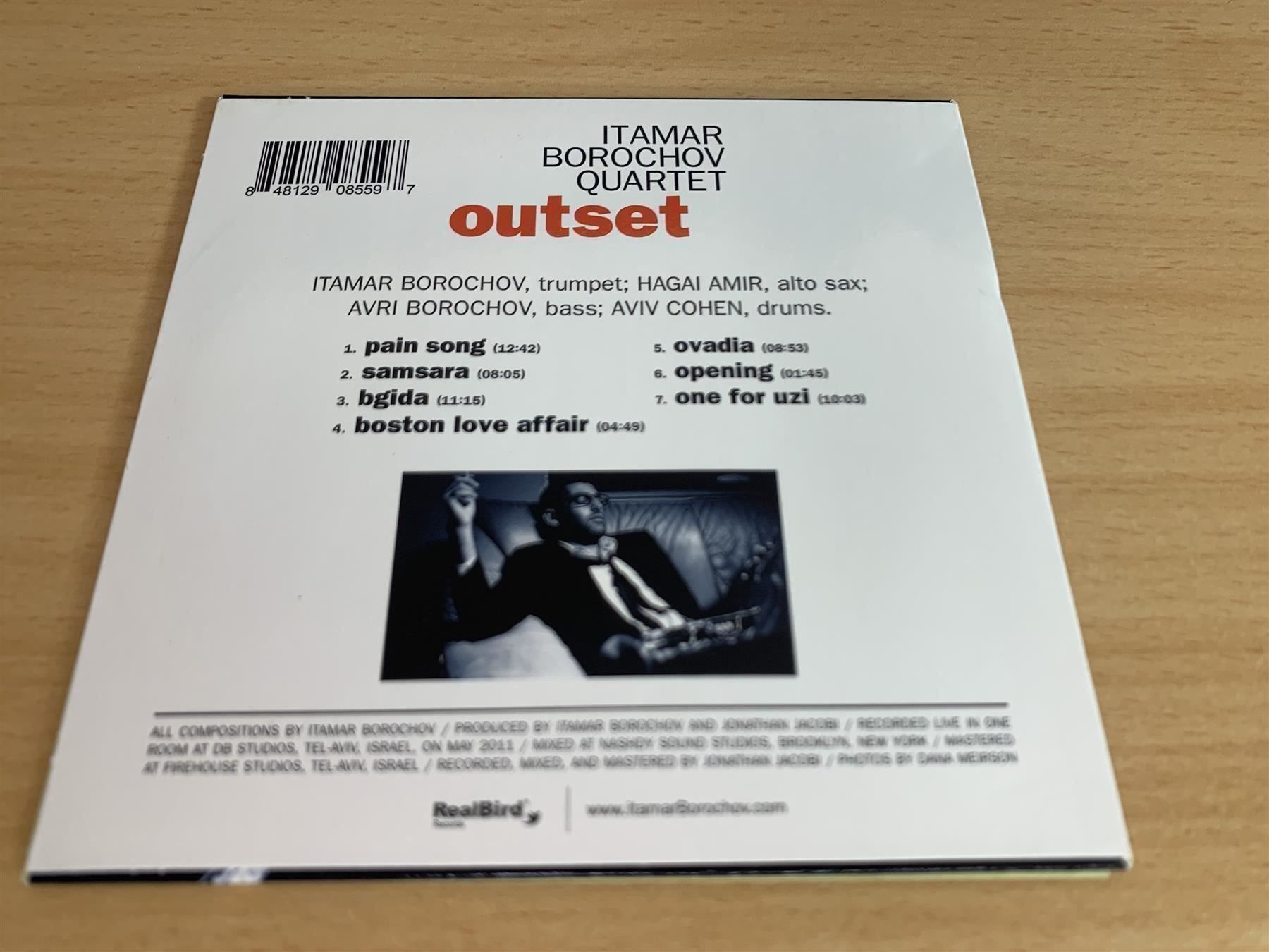 CD: Itamar Borochov Quartet – Outset – Usato da Rikon im Tösstal venduto da Alpenmutz 1