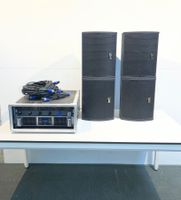 004 Monitorlautsprecher inkl. Verstärker und Case
