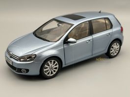 Volkswagen GOLF MK6 TSI blau 1:18 neu OVP