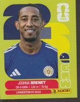 FIFA WORLD CUP 2026 Panini Sticker CUW 6 JOSHUA BRENET