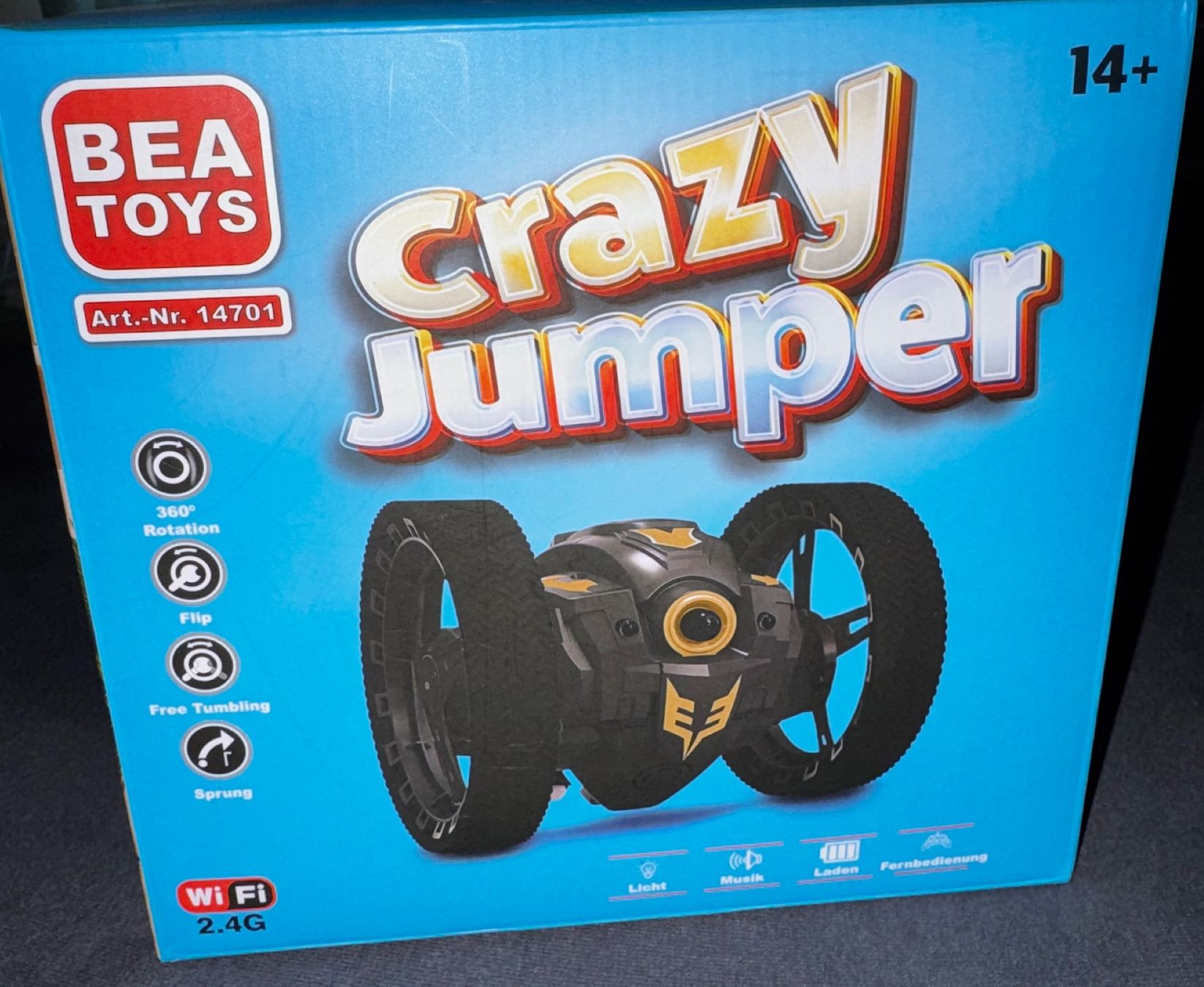 Spielzeuge: Stuntauto Crazy Jumper - ferngesteuert, springt, dreht sich – Gebraucht aus Nänikon von Jimbaran02 1