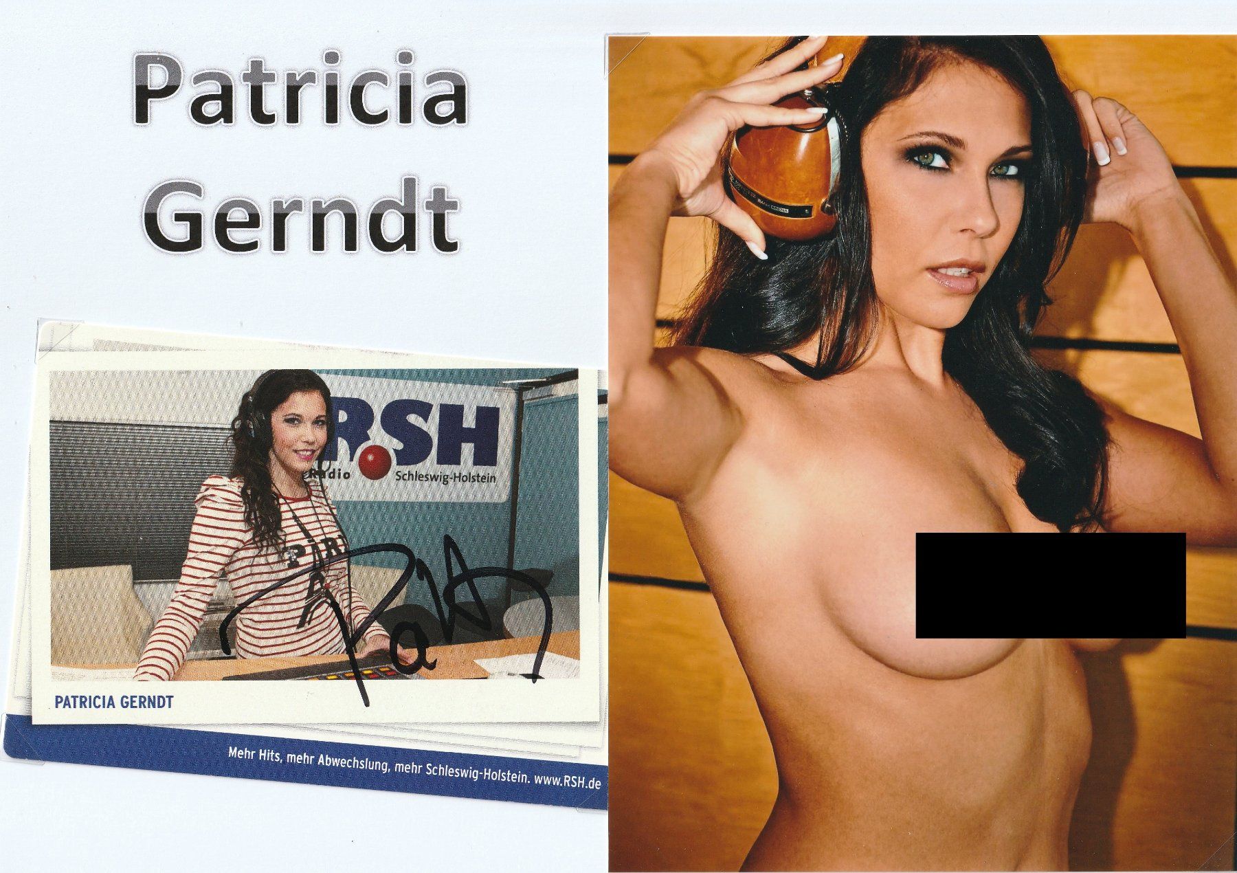 Autografi: Patricia Gerndt / Originalautogramm – Usato da Schwyz venduto da racingautographs