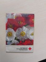 Mohn Samen, weiss und rot