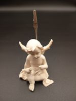 Engel Fotohalter Figur weiss Zustand Gebraucht 