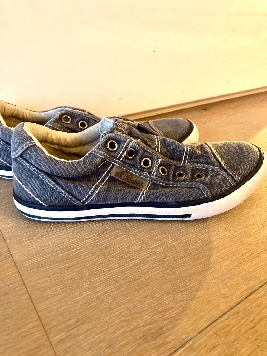 S.Oliver Schuhe für Jungen: Sneakers Jeans S. Oliver Gr. 35 – Gebraucht aus Meilen von Golfer04 5