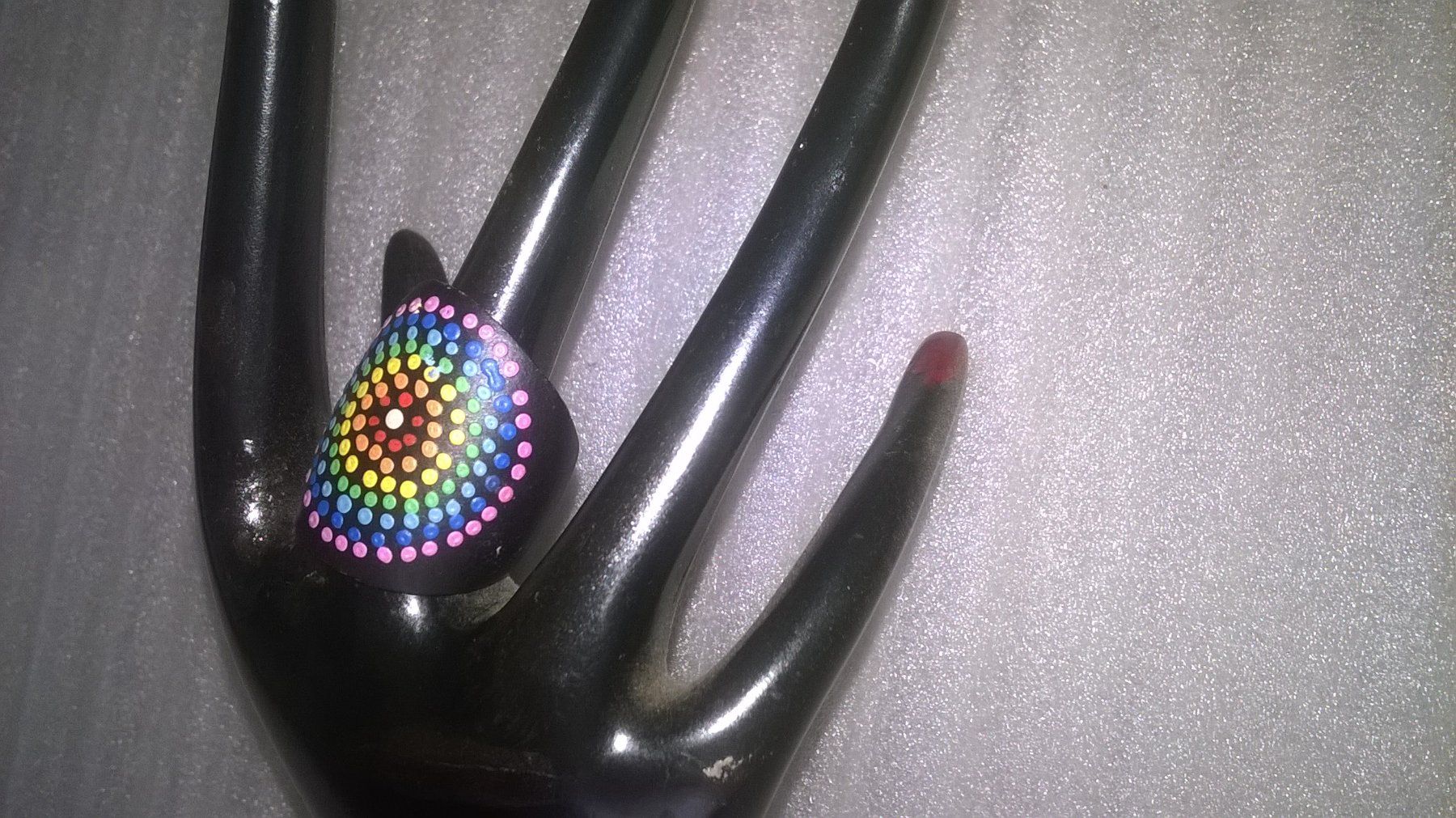 Bagues: ring modeschmuck aus holz,,,matte – Neuf (Voir description) à Basel par bijoutrie_4 3