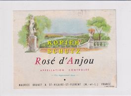 Etikette - Rosé d'Anjou /bd