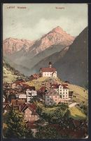 Wassen, Ortsansicht aus der Vogelschau m