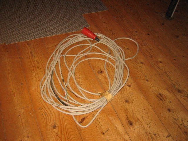 Cavi: Starkstromkabel - 3 Phasekabel / 10m – Usato da Winterthur venduto da pf02