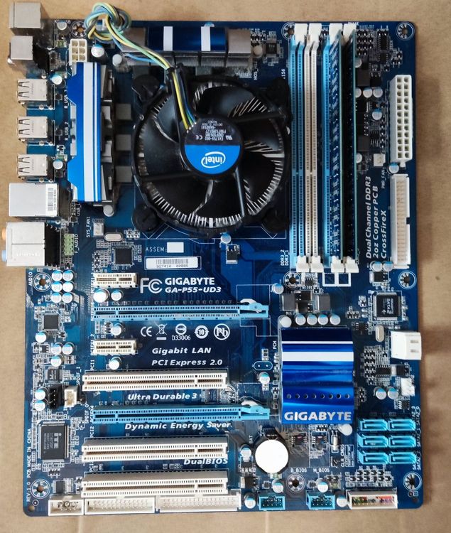Carte mère avec processeur I7 et Ram 16Go - Accessoires informatique